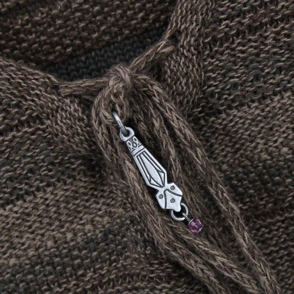 LRL Lauren Jeans Co. Sweater Womens Brown Pullover Long Sleeve Knit Size Medium - Picture 6 of 10